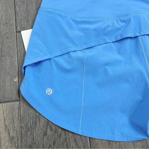 Lululemon NWT Speed Up High-Rise Lined Short 4" Pool Party - Picture 3 of 7